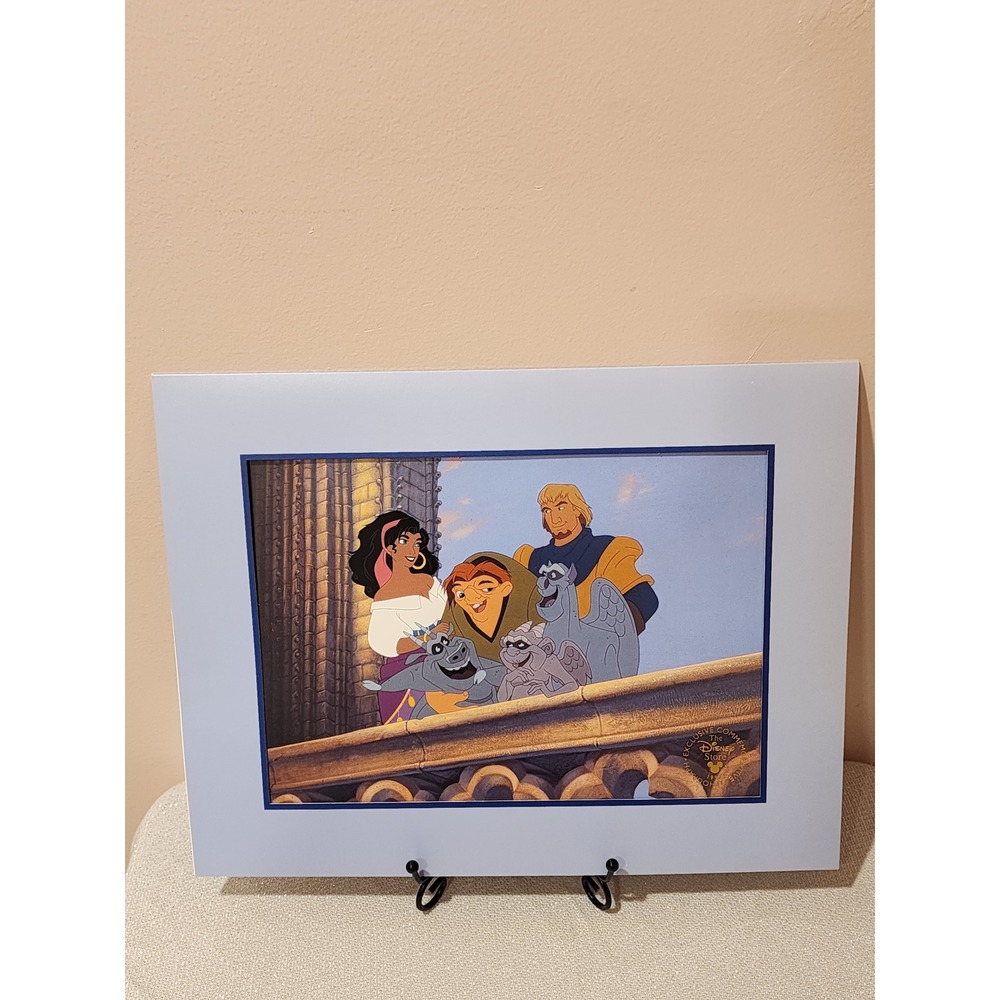 Disney The Hunchback Of Notre Dame Lithograph Exclusive Commemorative 1997‎
